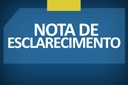 NOTA DE ESCLARECIMENTO